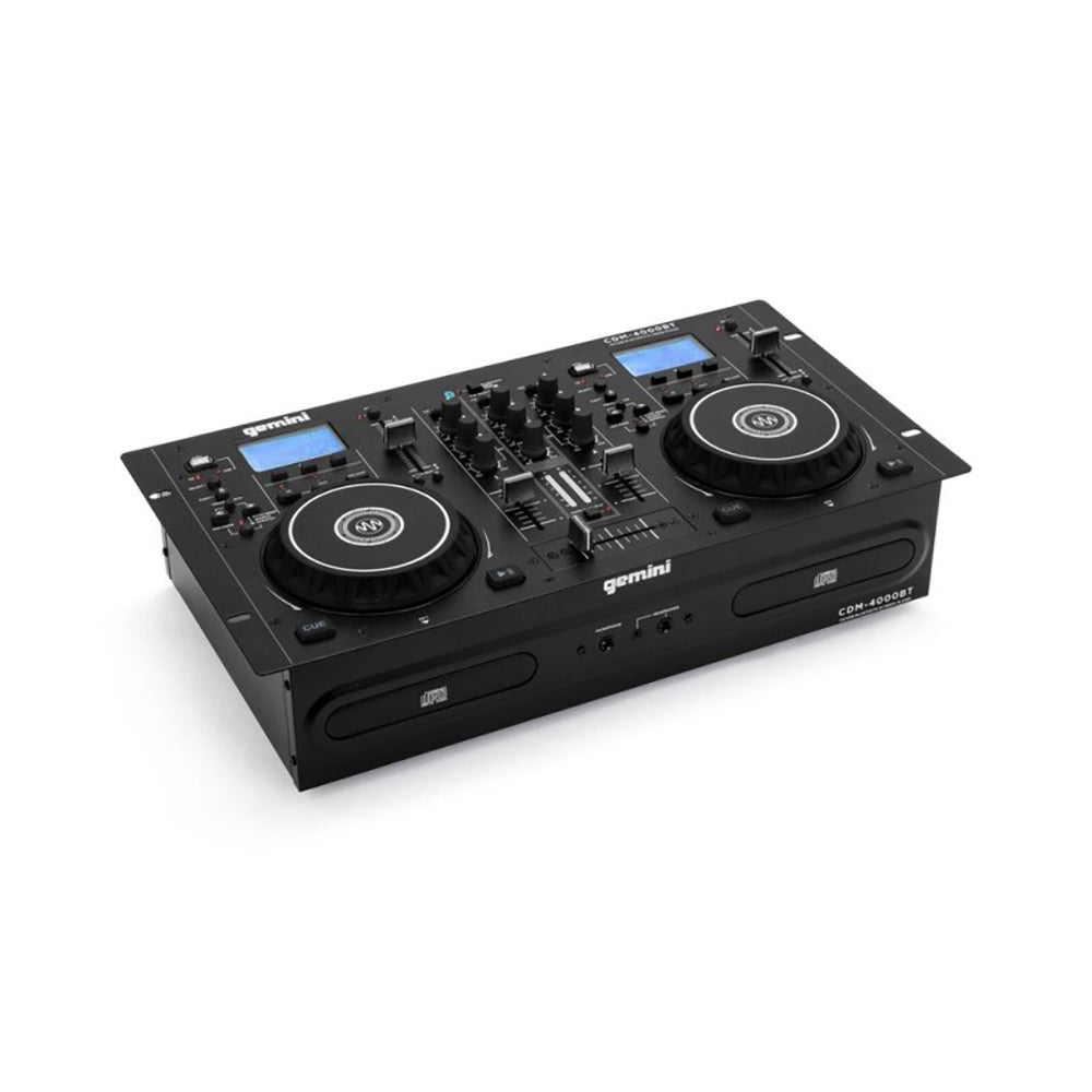 CDM-4000BT Dual CD/USB DJ Media Player with Bluetooth & 2-Channel Mixer