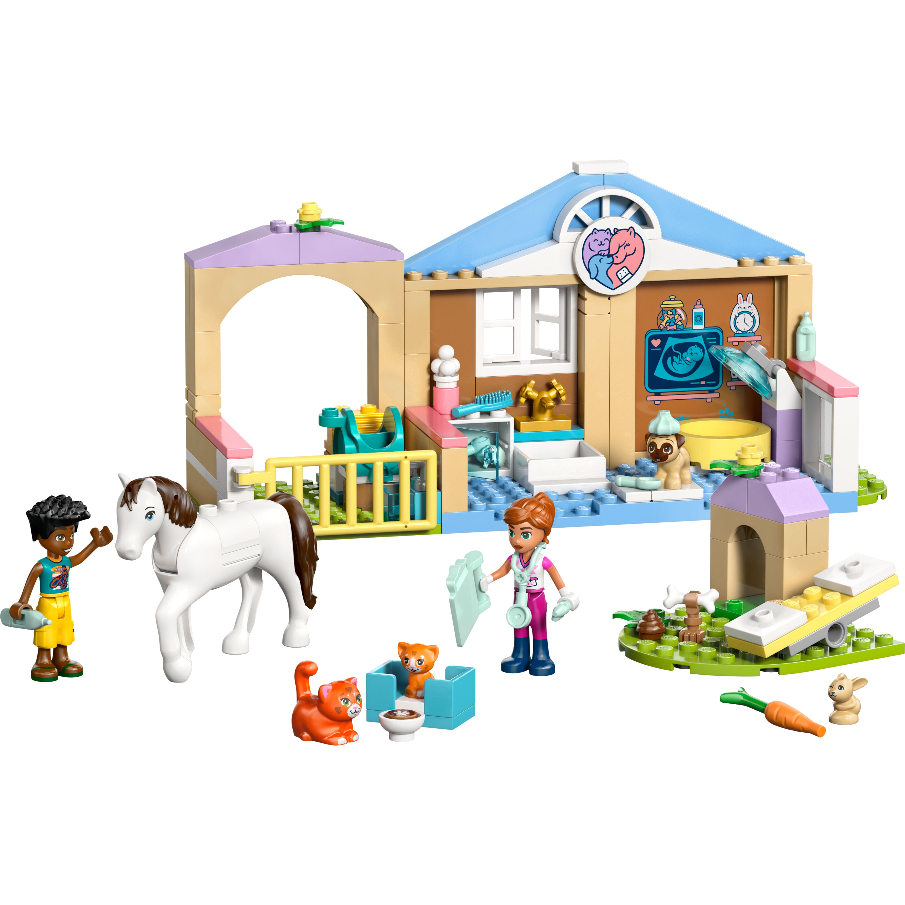 Friends Animal Vet Clinic Building Toy Set 42696