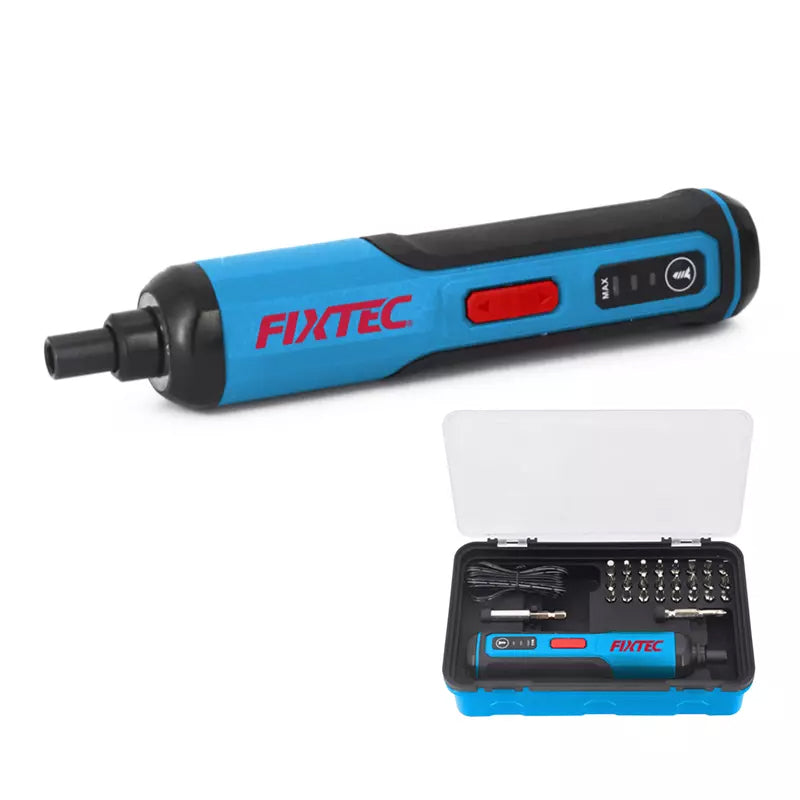 4V Lithium-Ion Cordless Screwdriver Kit & 26-Pieces Accys, USB