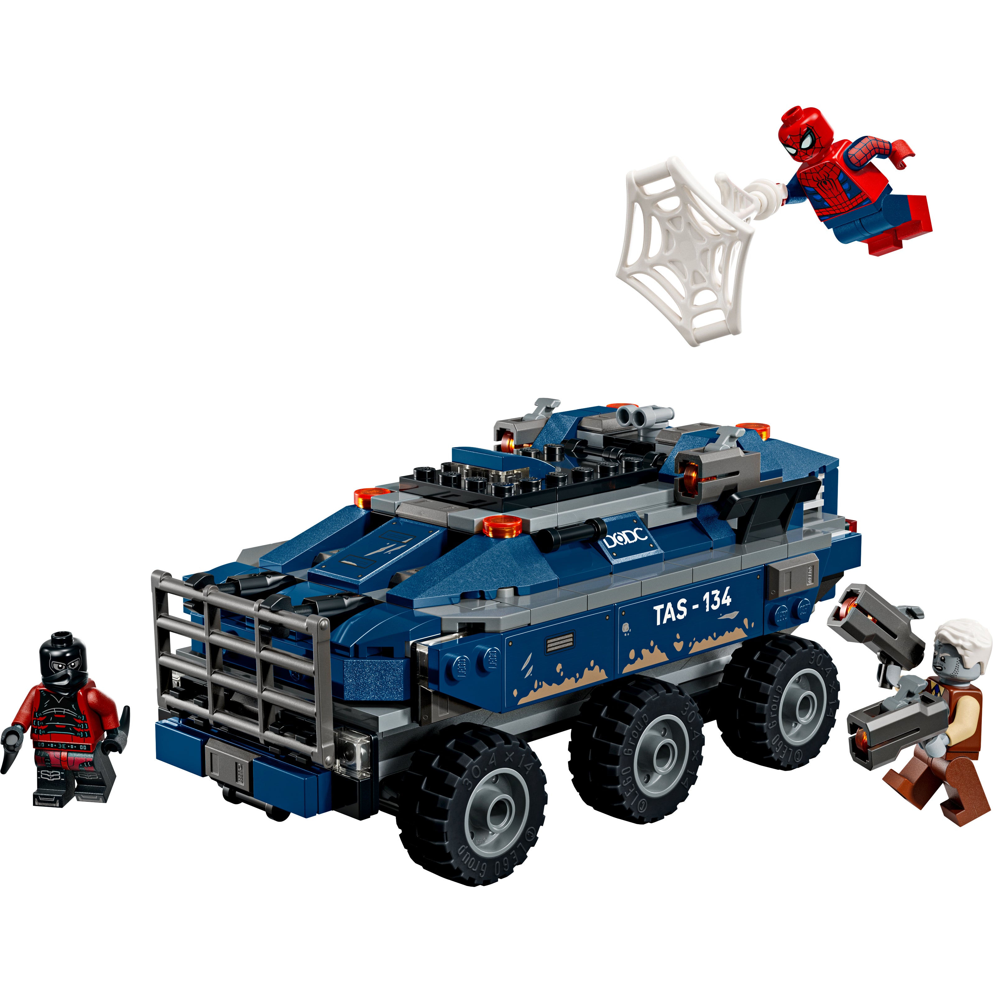 Marvel Spider-Man Prison Transport Chase Set 76349