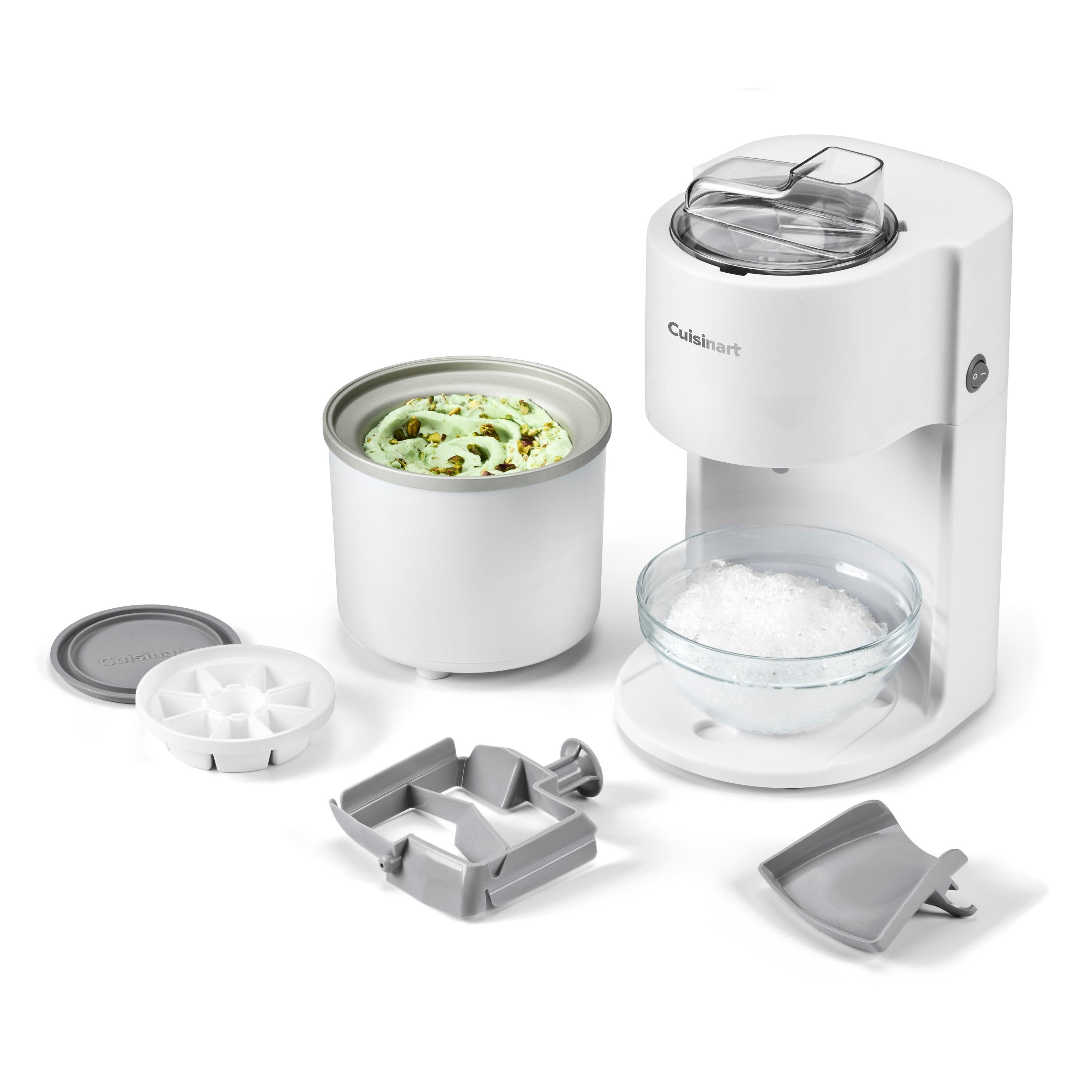 Cool Combo Ice Cream Maker and Snow Cone Machine