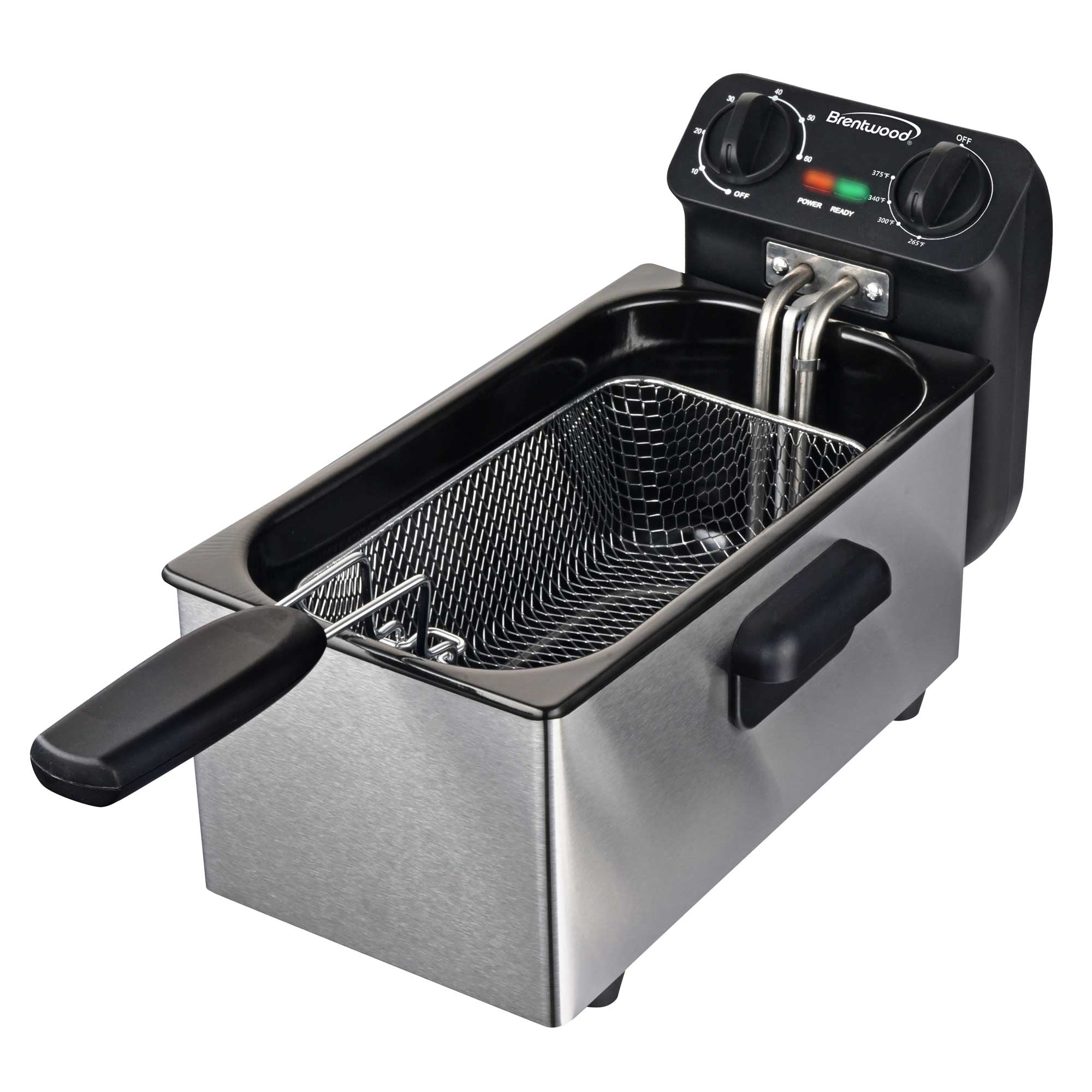 1500w 3L / 12-Cup Electric Deep Fryer with Adjustable Temperature and Odor Free Filter