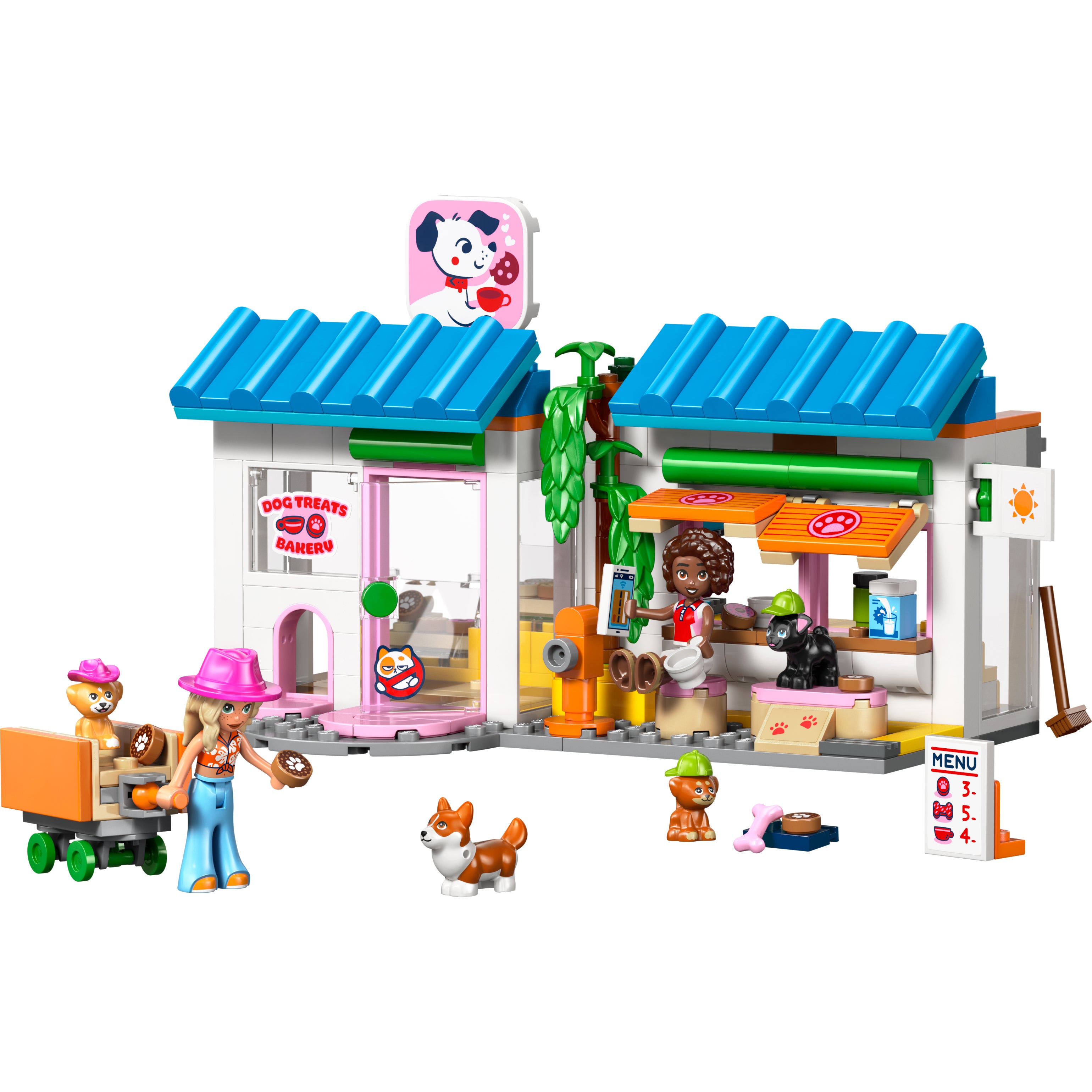 Friends Dog Treats Bakery Building Toy Set 42677