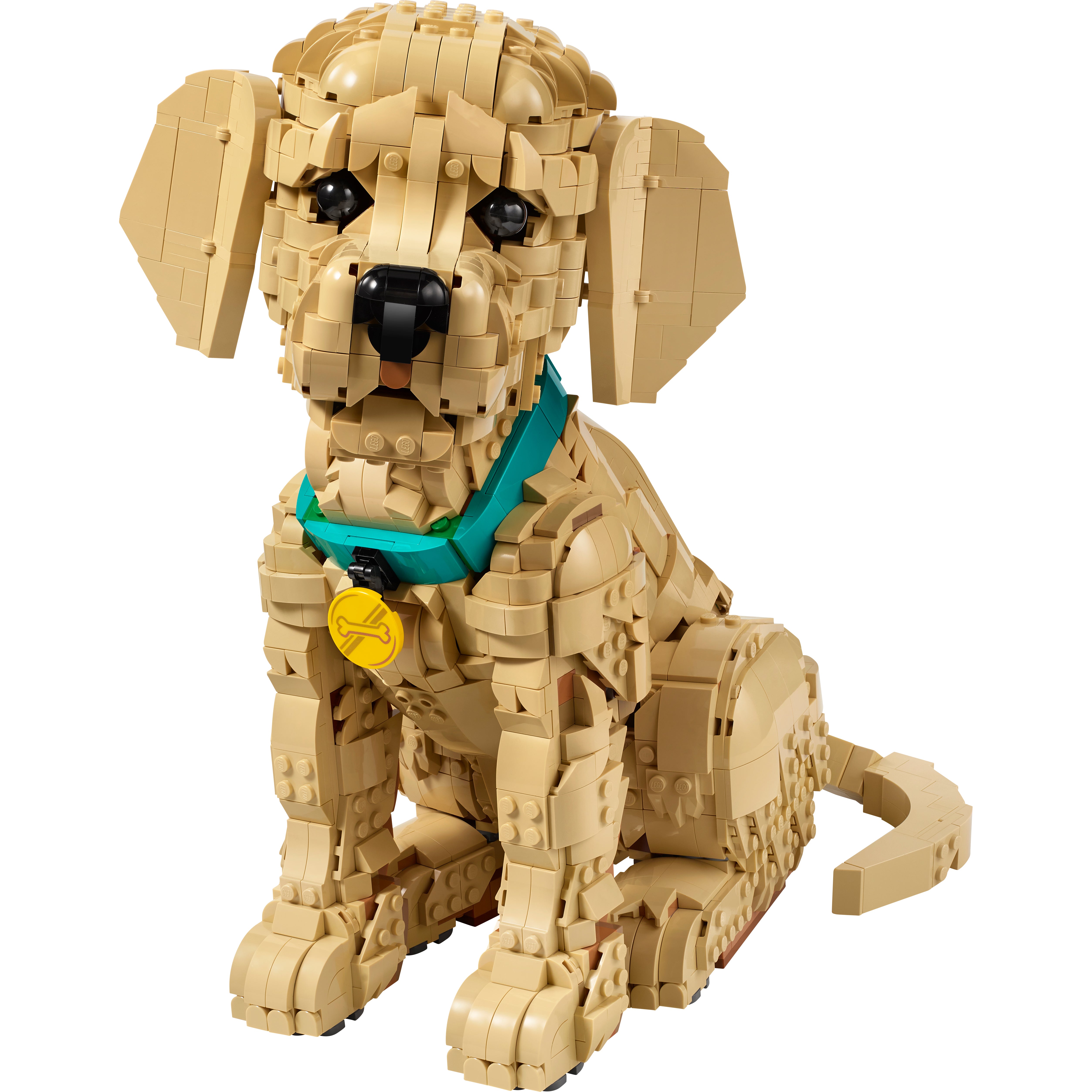 Icons Golden Retriever Puppy Building Set 11384