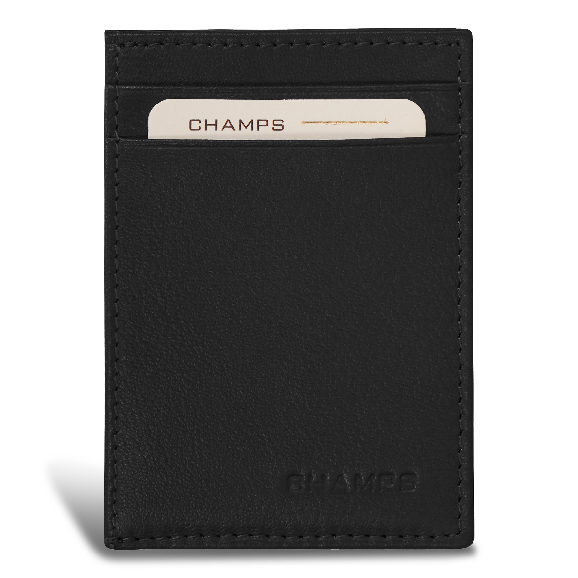 Onyx - Leather Mag Hybrid Card Holder