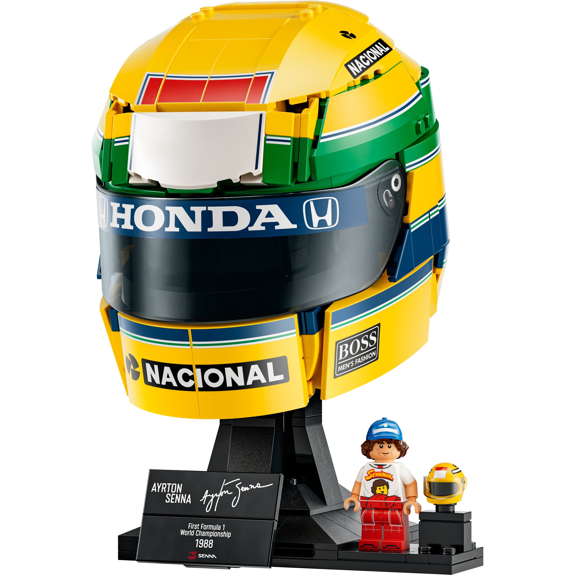 Editions Ayrton Senna Helmet Set 43024