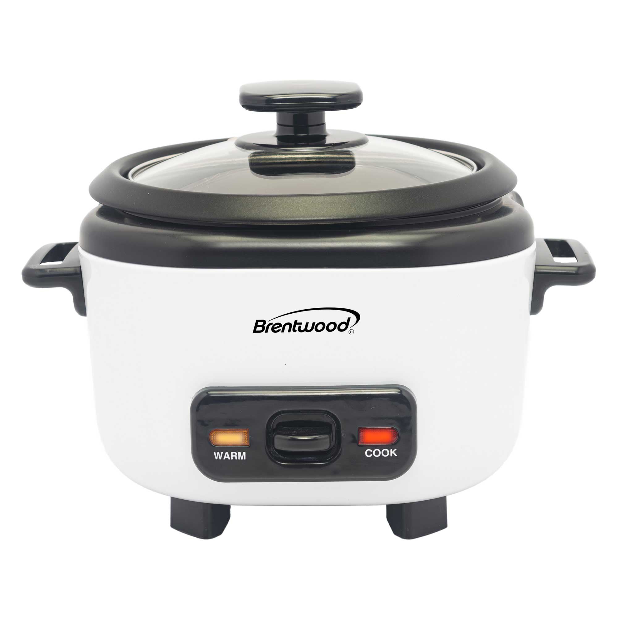 6-Cups Cooked/3-Cups Uncooked Rice Cooker with Steam Tray
