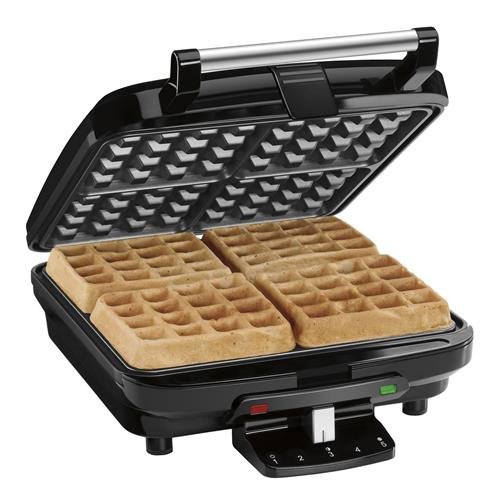 4-Slice Belgian Waffle Maker
