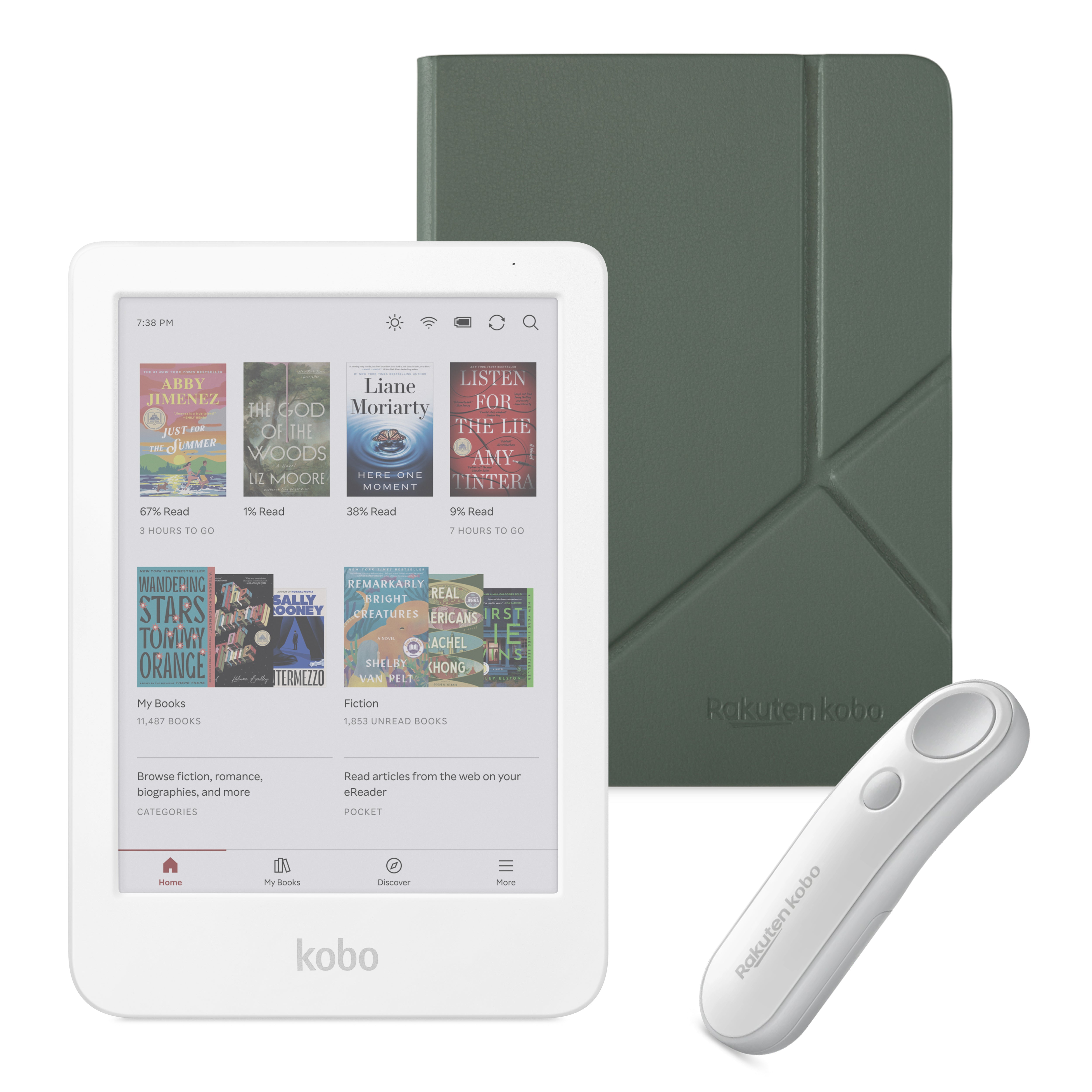 Clara Colour With Kobo Remote and SleepCover