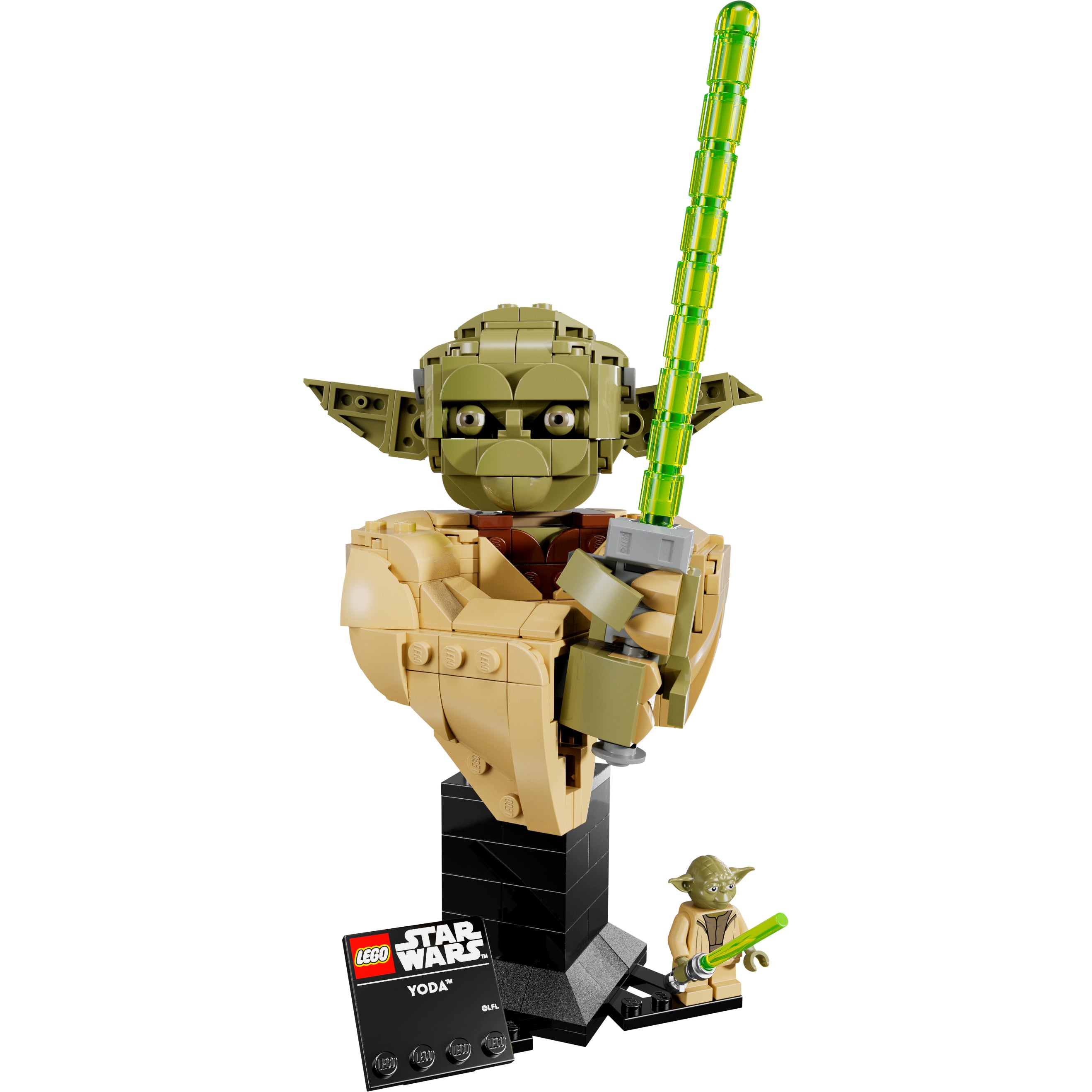 Star Wars: Attack of the Clones Yoda Bust Set 75438