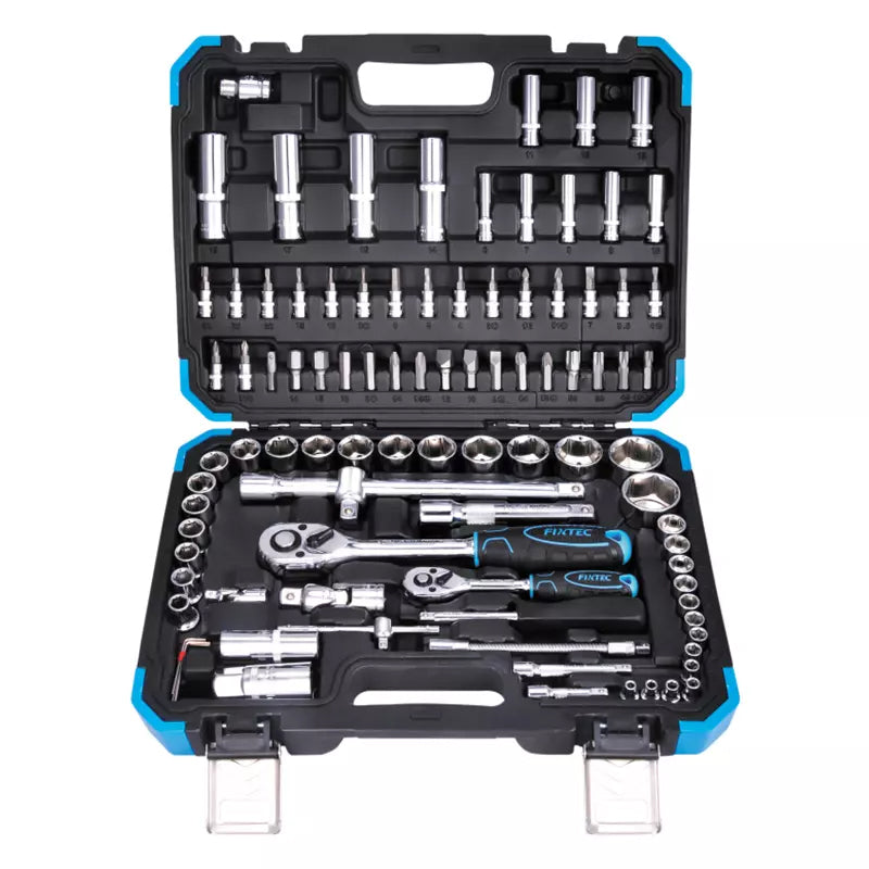 1/2-inch & 1/4-inch Drive Ratchet and Socket Mechanics Set (94-Pieces)