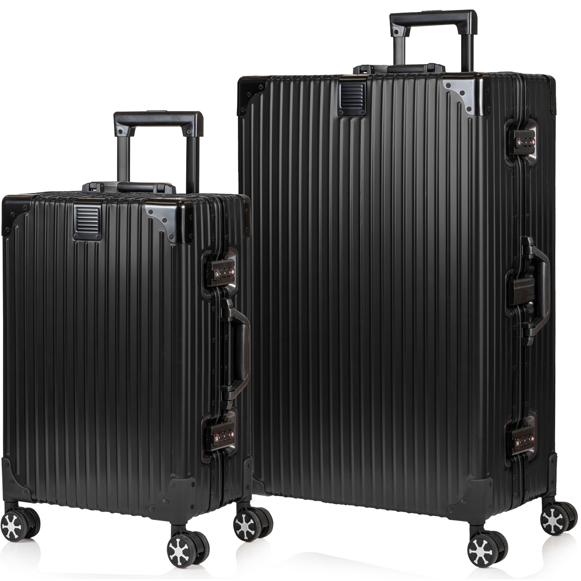 Elite - Aluminum 2-Piece Luggage Set