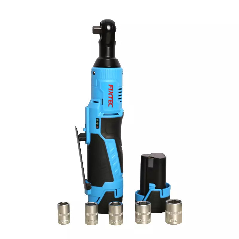 12V cordless Ratchet Wrench Kit with (2) Batteries, Charger