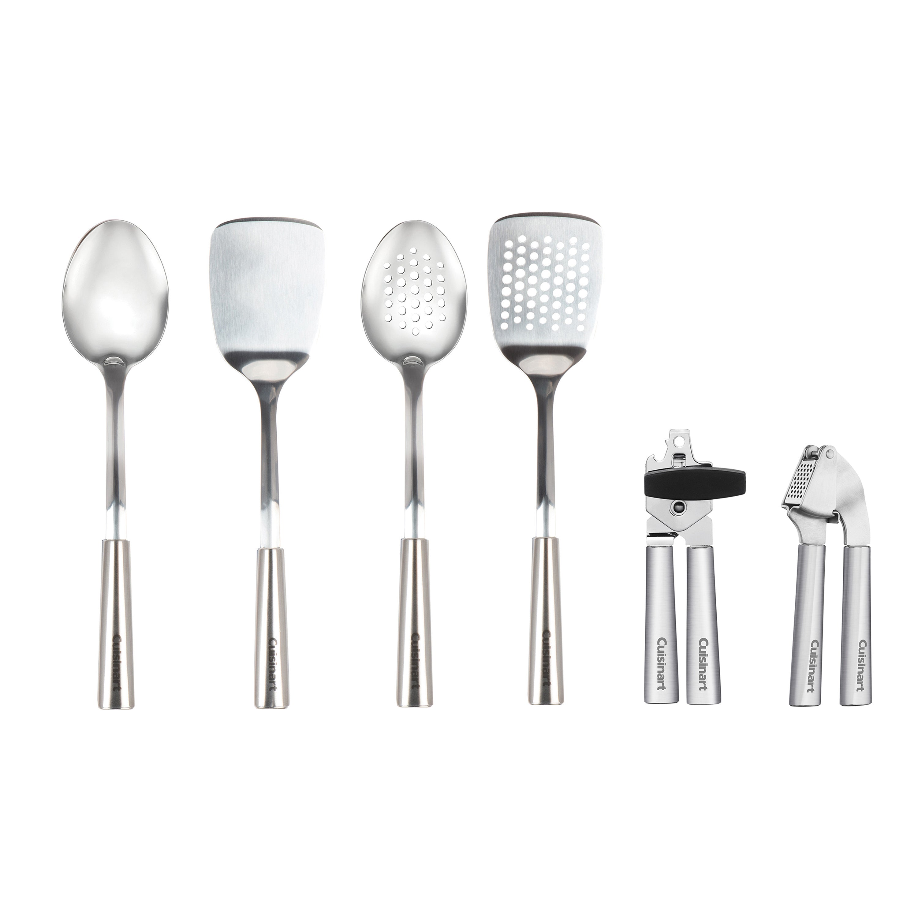 6-Piece Fusion Pro Stainless Steel Kitchen Tool Collection