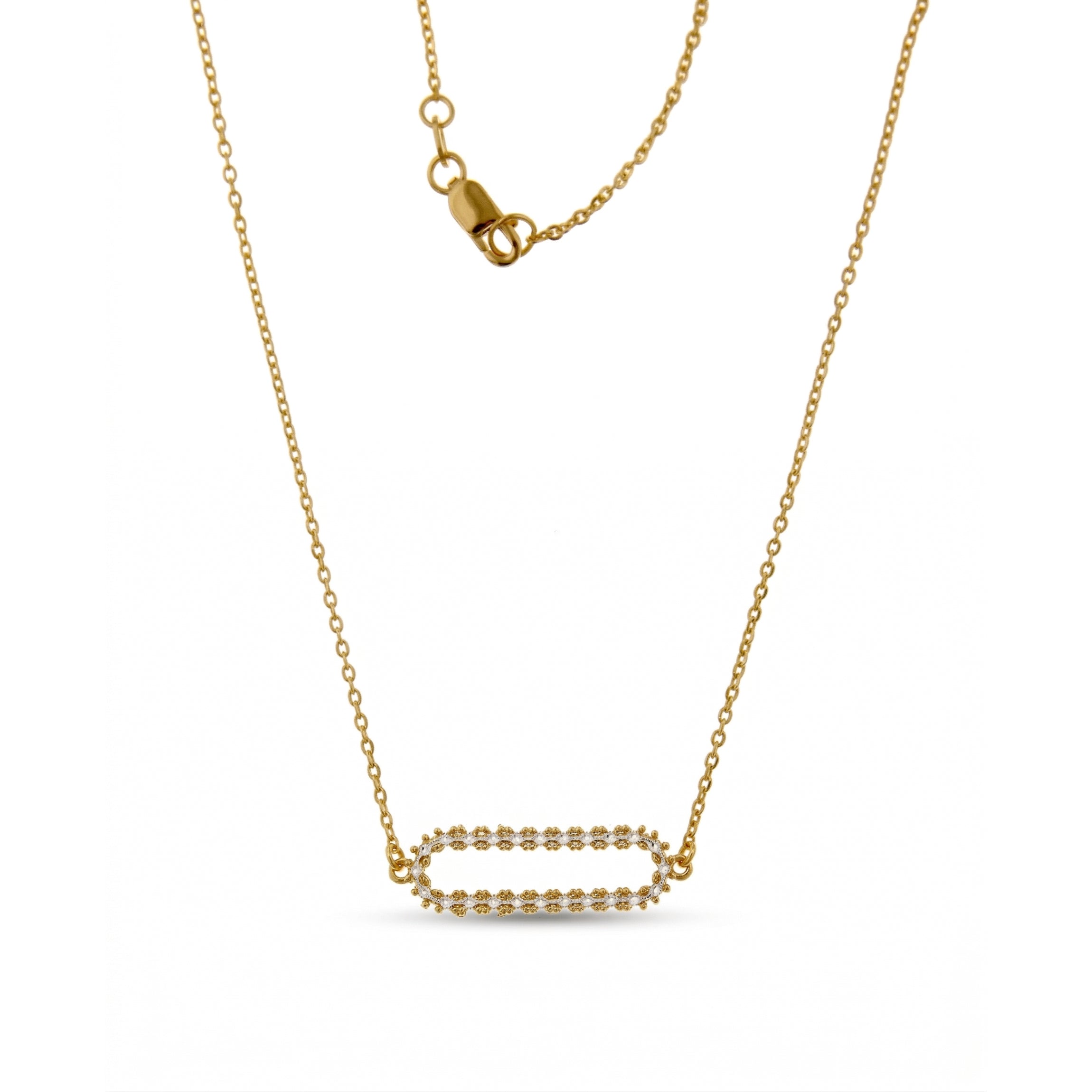 Starlight Paperclip  Necklace