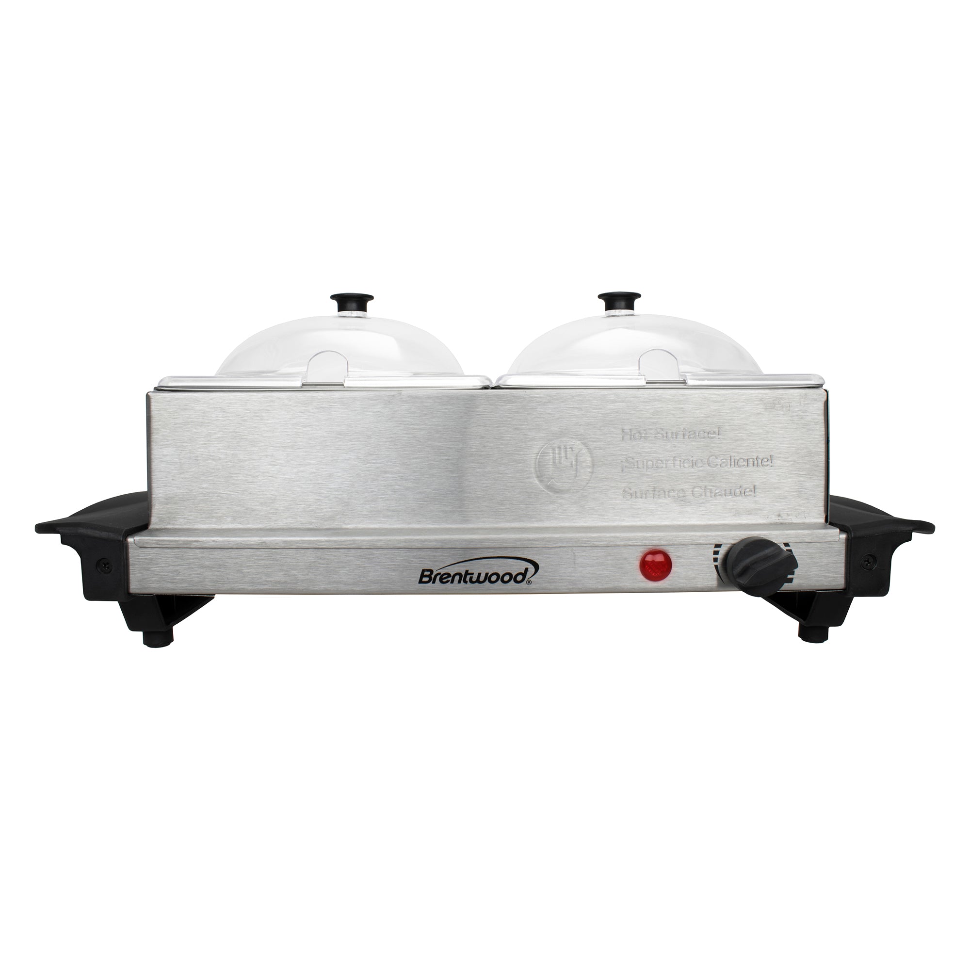 3-Quart 2 Pan Buffet Server and Warming Tray