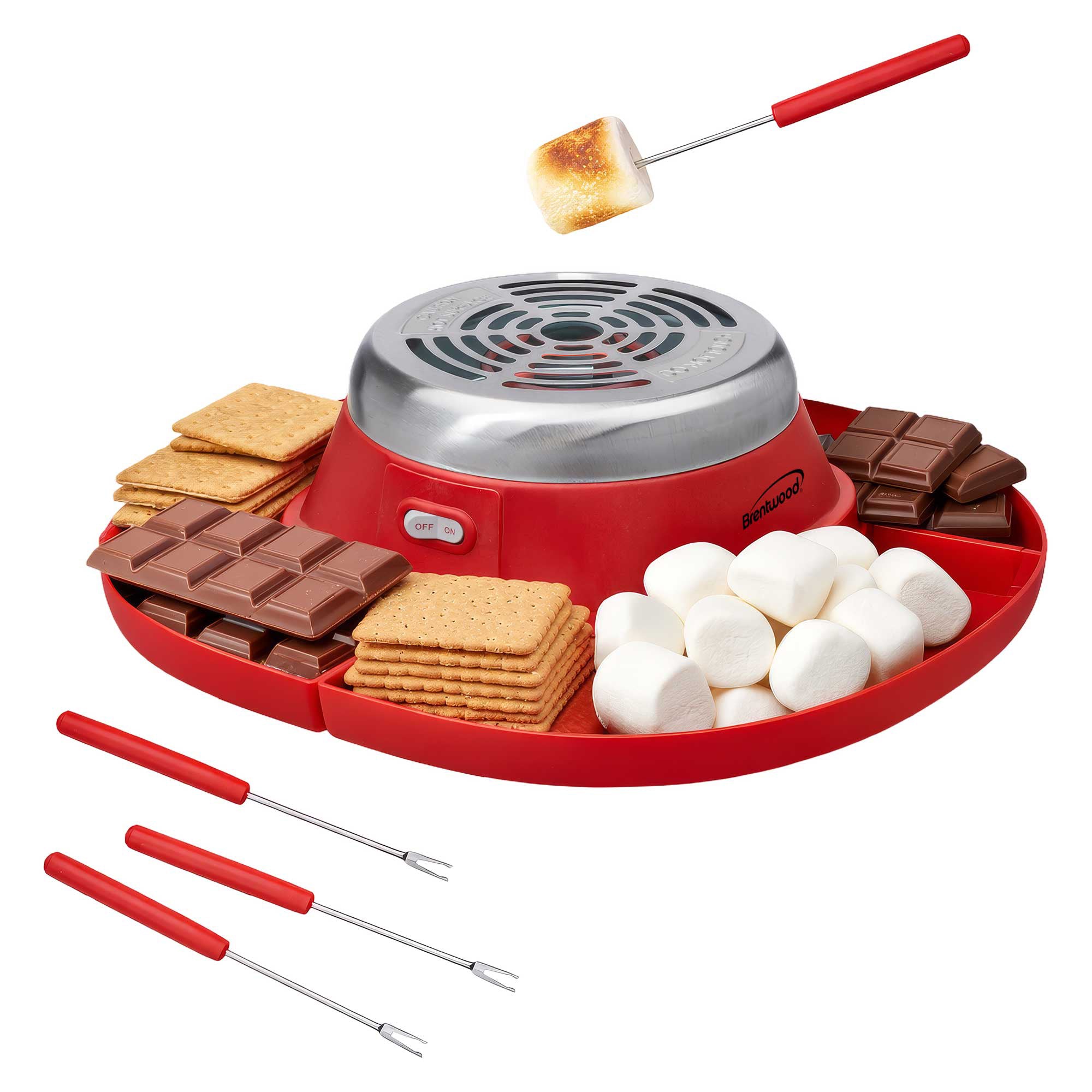 Indoor Electric Stainless Steel S’mores Maker