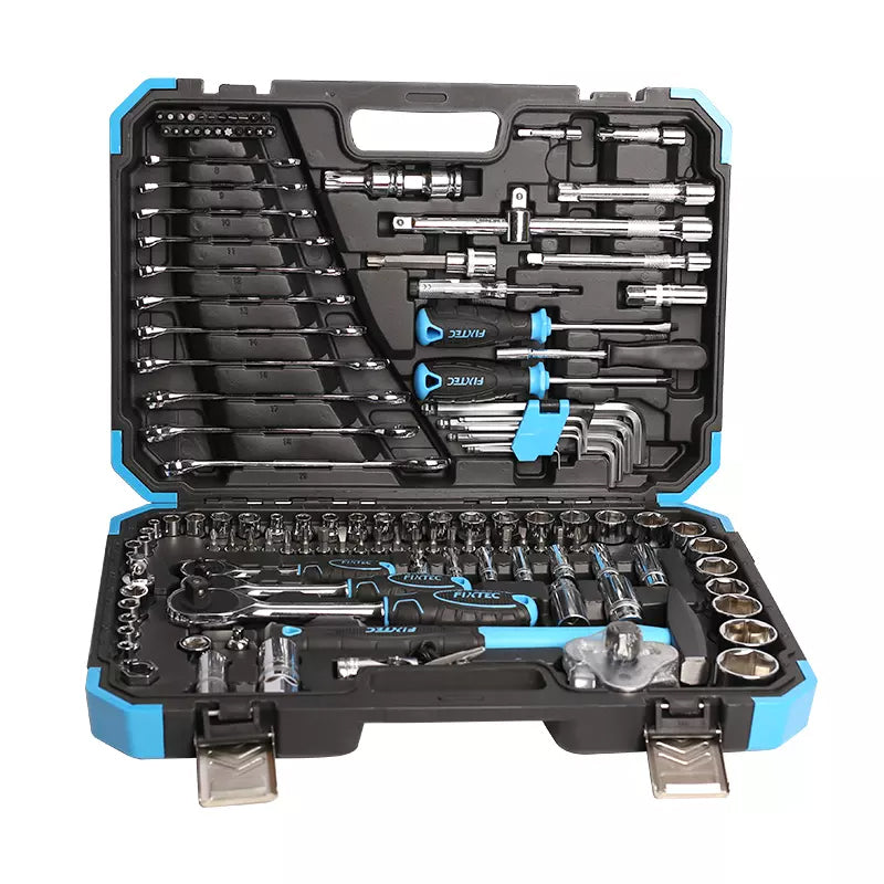 3/8-inch Drive Ratchet and Socket Mechanics Tool Set (132-Pieces)