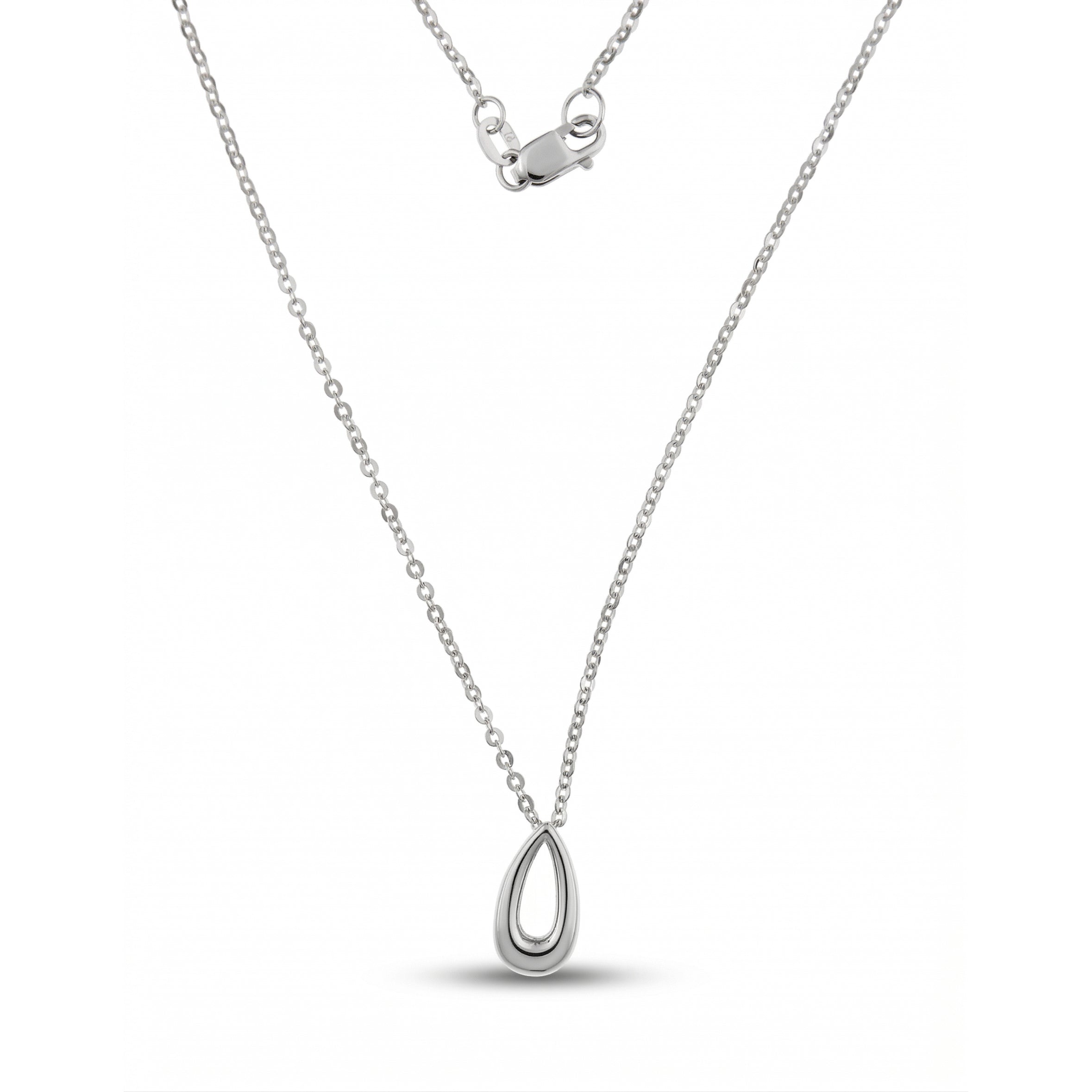 Adore Open Teardrop Neckalce
