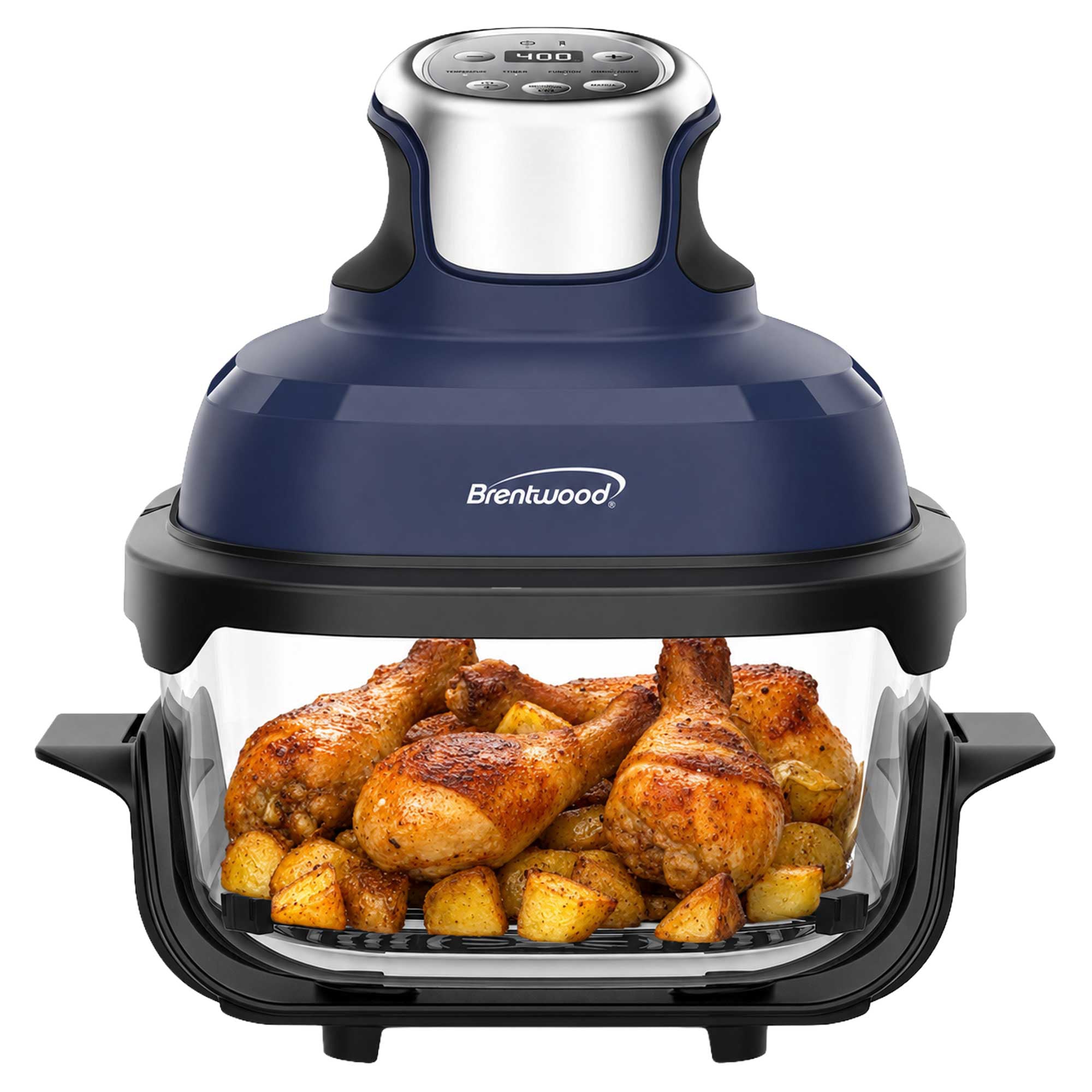 4.5-Quart Digital Glass Air Fryer 