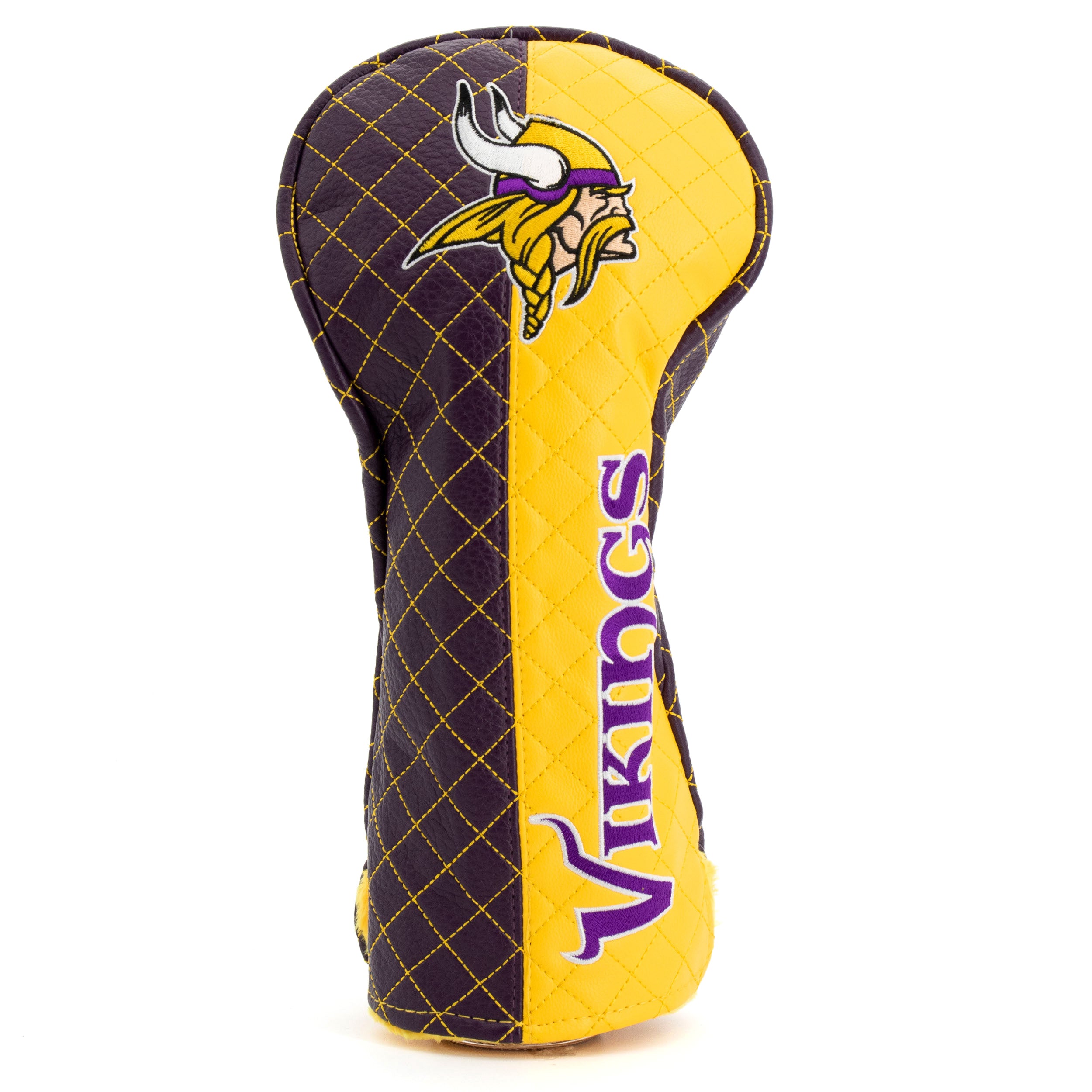 Minnesota Vikings Quilted Driver Cover - Split