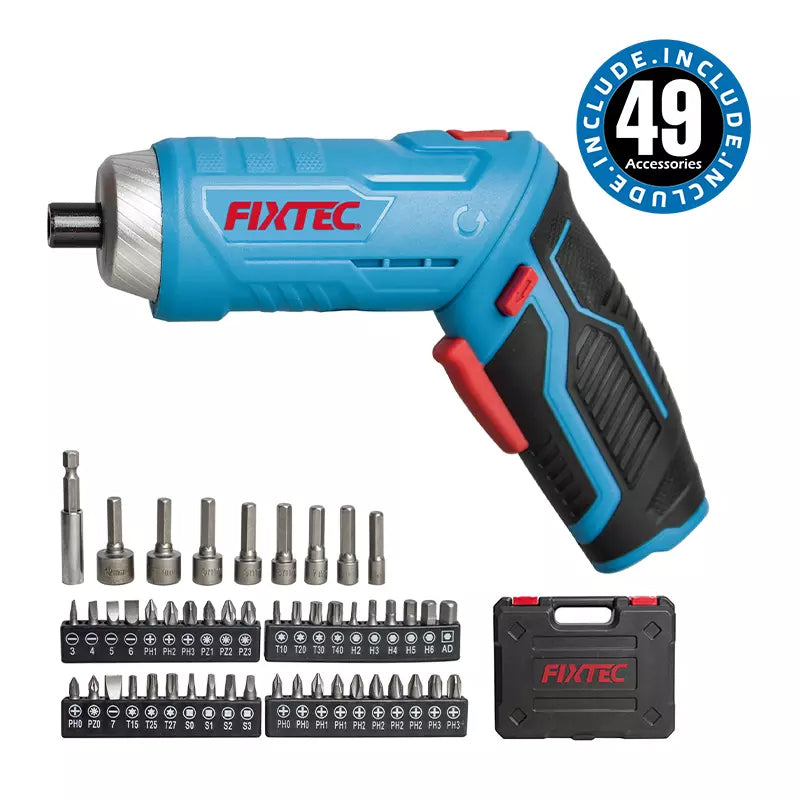 4V Lithium-Ion Cordless 2-in-1 Pivoting Screwdriver Kit, USB