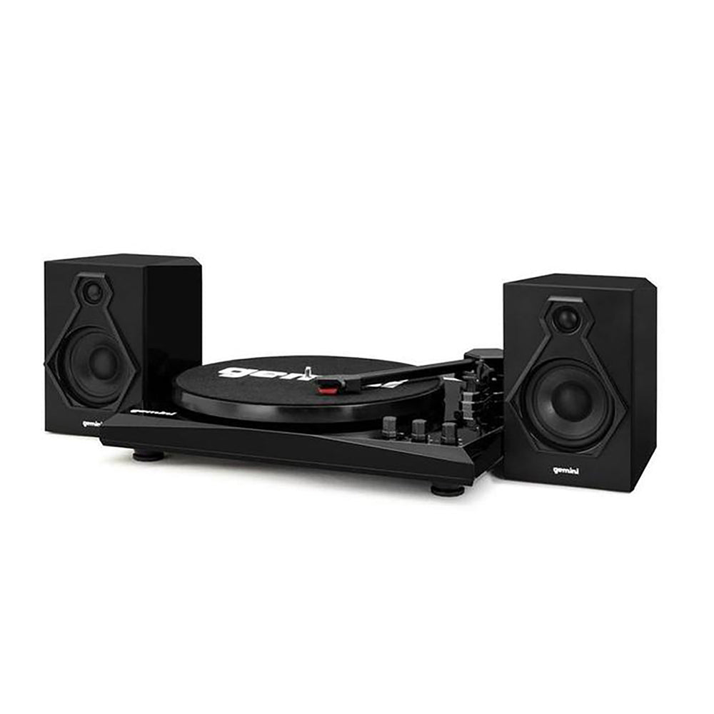 TT‑900BB Vinyl Record Player Turntable, Bluetooth Turntable with Integrated Stereo Speakers