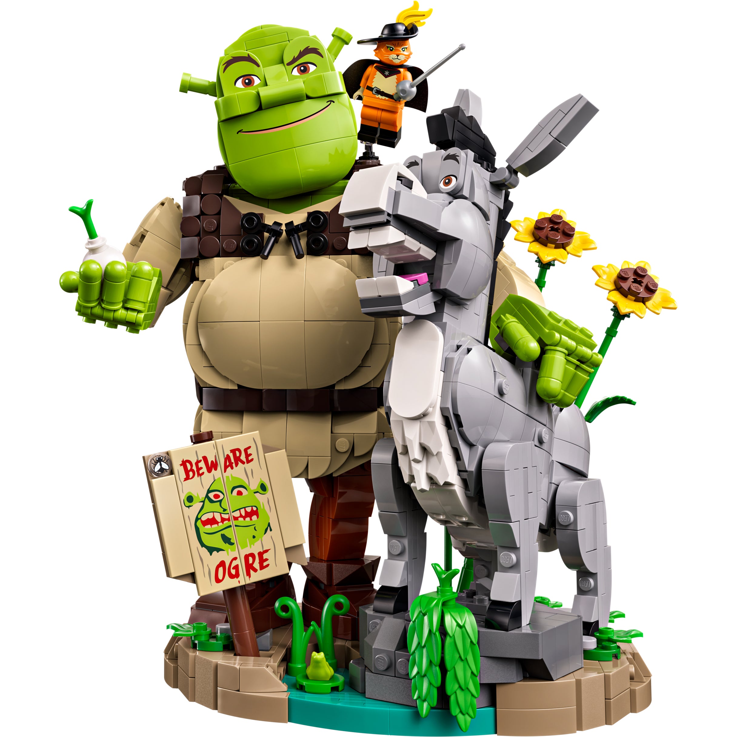 Shrek: Shrek, Donkey & Puss in Boots Set 72423