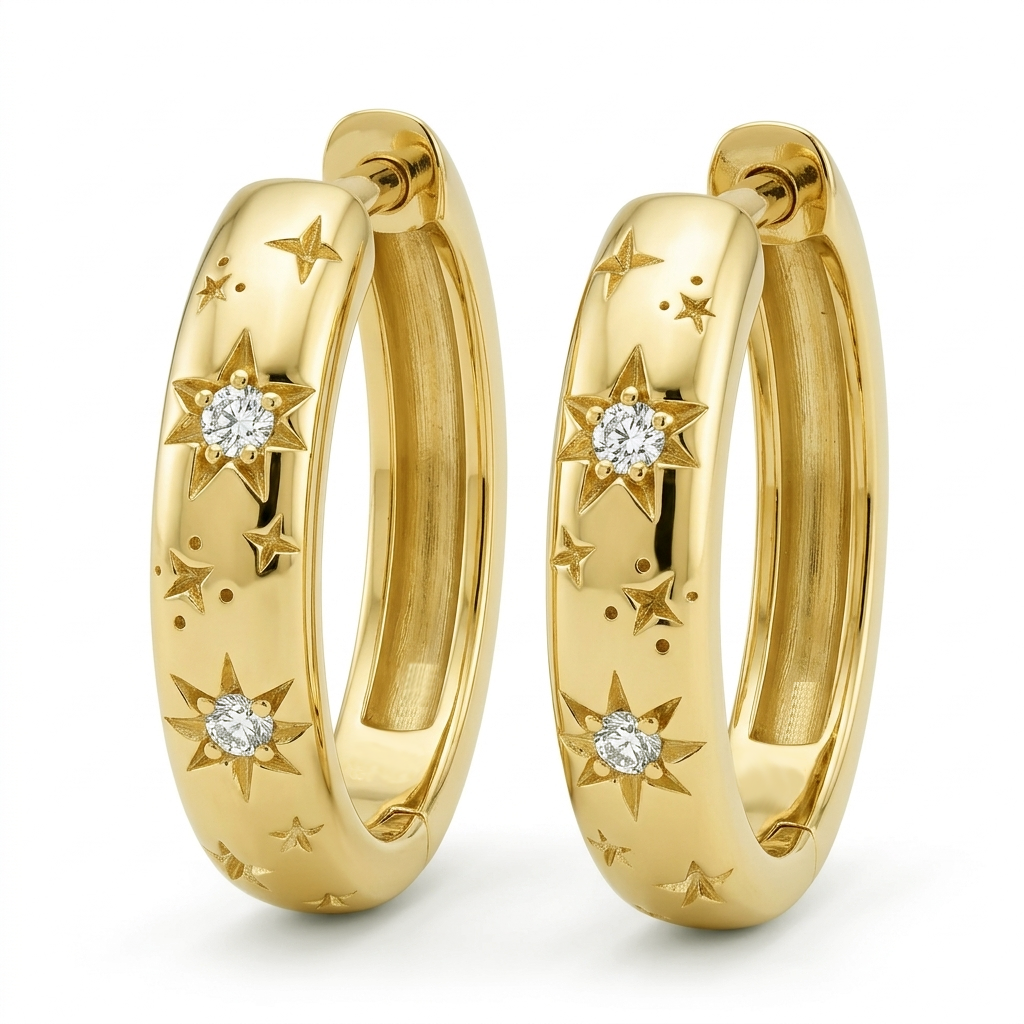 Spirit Constellation Hoops