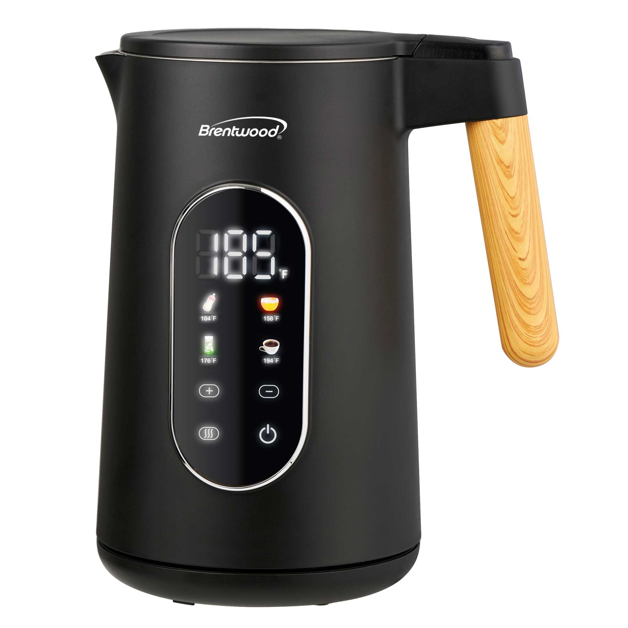 1100W 1.7L BPA Free Cordless Cool Touch Digital Electric Kettle
