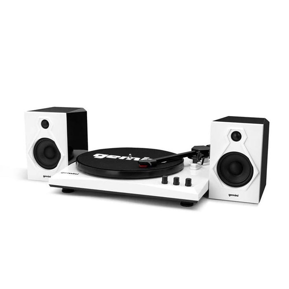 TT‑900BW Bluetooth Vinyl Record Player Turntable with Built‑In Stereo Speakers